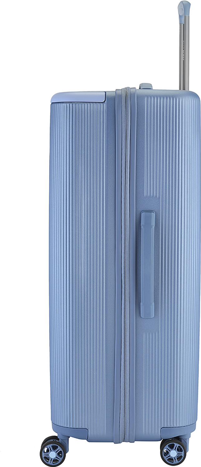 Image of Urban Jungle Hard Body Set of 2 Luggage 8 Wheels - Lumolite - Blue Cabin & Check-in Set 8 Wheels - 26 inch