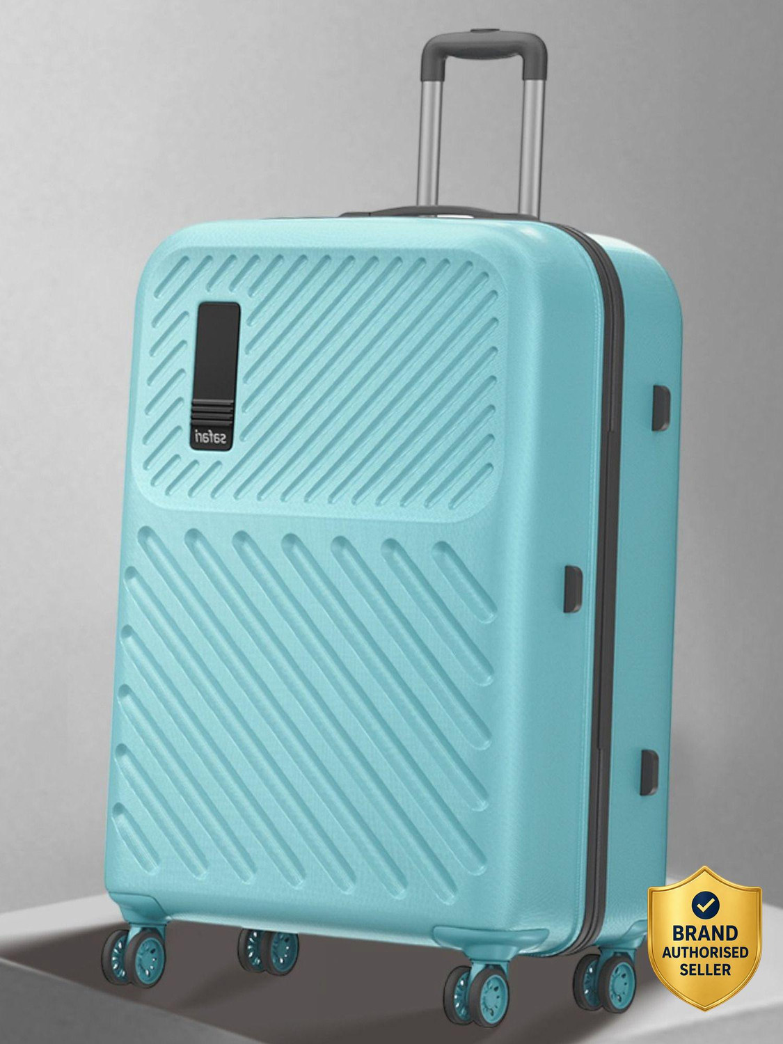 Image of SAFARI Hard Body Set of 2 Luggage 8 Wheels - ZODIAC Set of 2 (Small 56cm | Medium 66cm) 4W - Teal