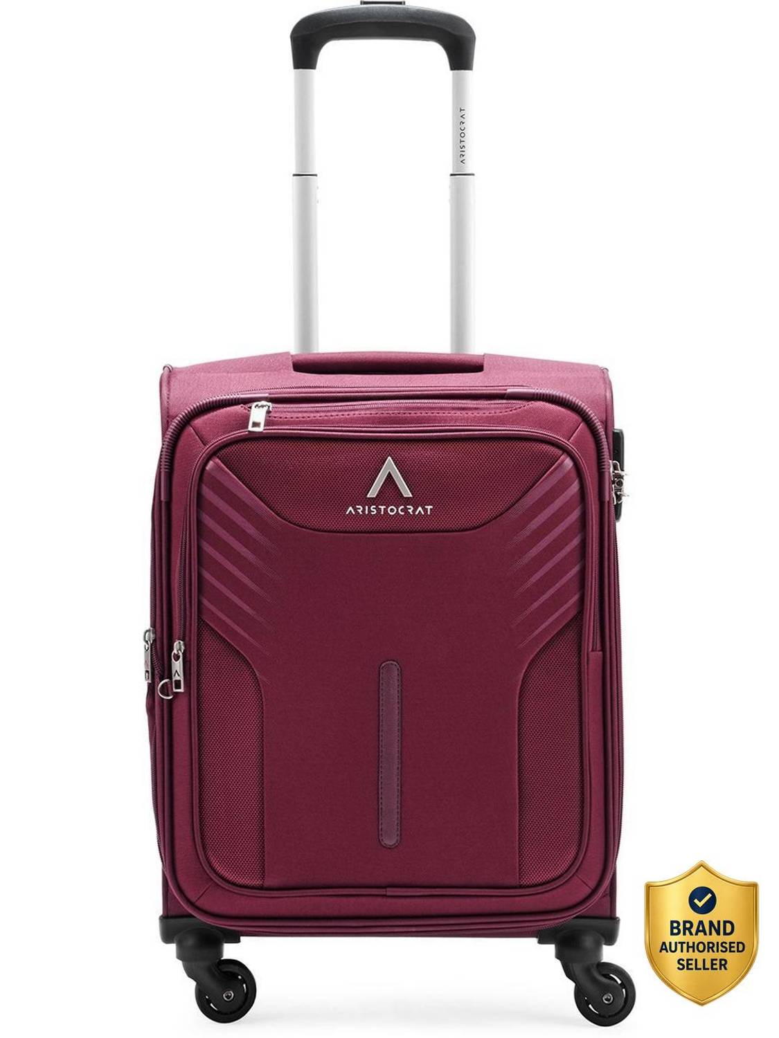 ARISTOCRAT MARK 4W STR CB (H) MRN Cabin Suitcase 4 Wheels - 22 inch