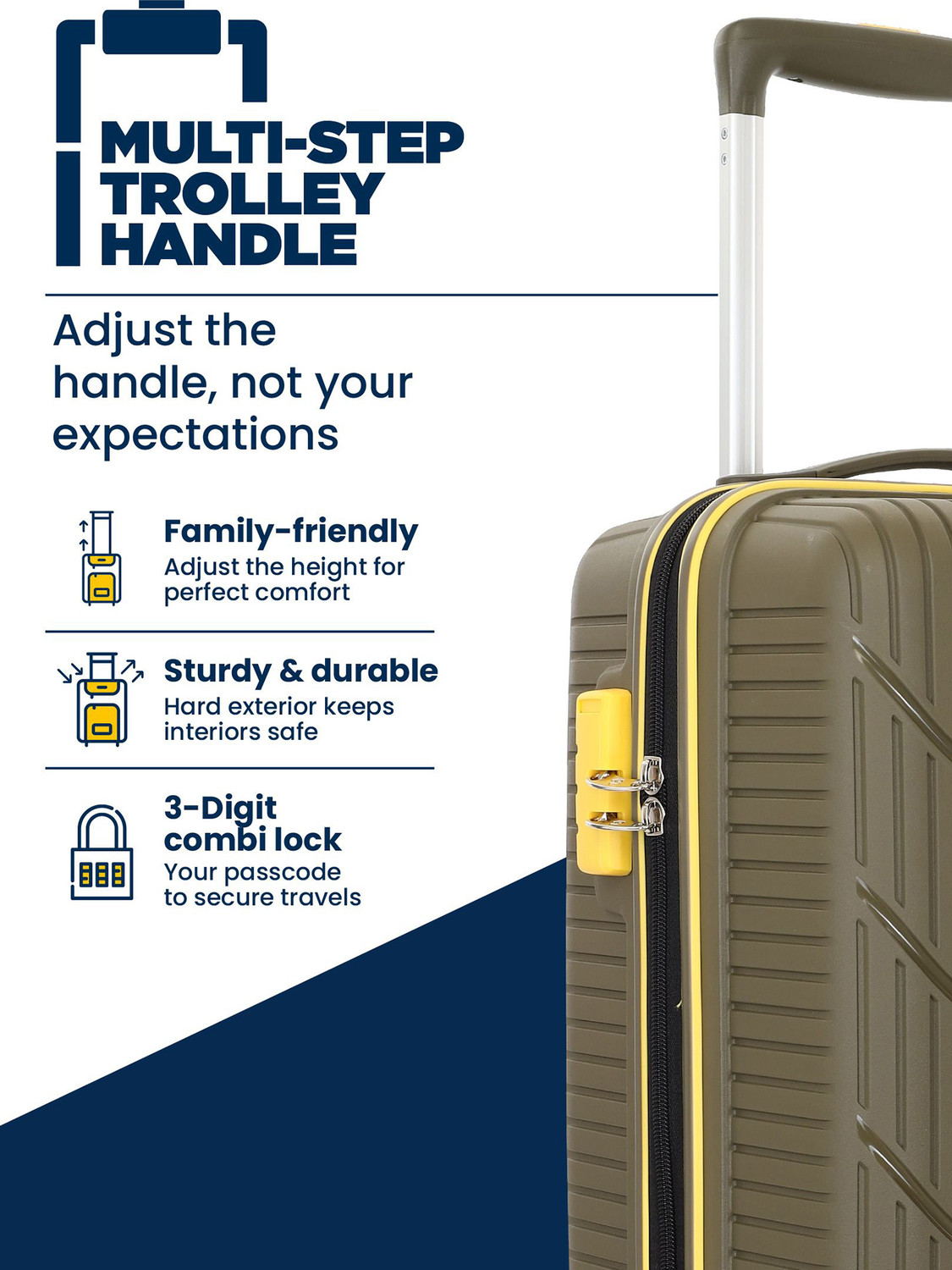 Image of Kamiliant by American Tourister PERSIST POP Cabin Suitcase 8 Wheels - 21 inches