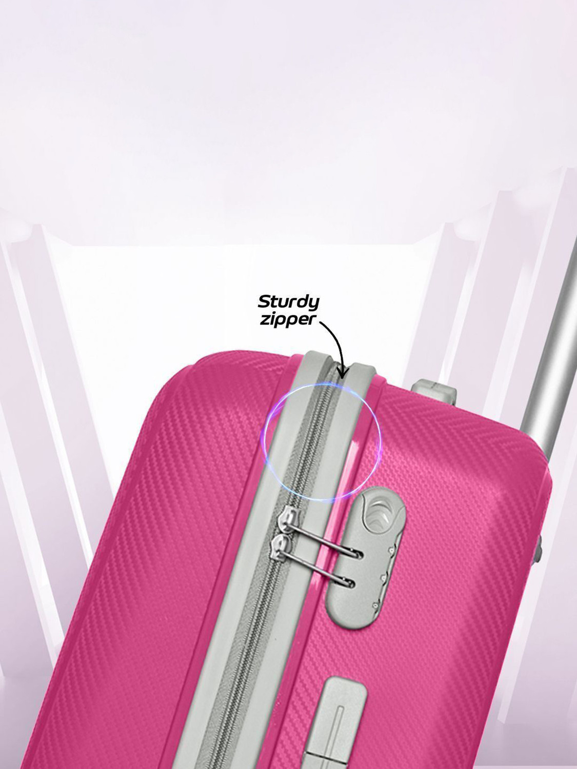 Image of ARISTOCRAT Photon 65 - Hardbody Trolley Bag For Women Check-in Suitcase 4 Wheels - 26 Inch