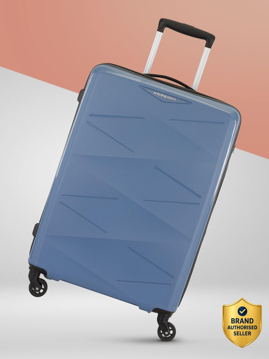 Image of Kamiliant by American Tourister Combination Lock-Triprism Cabin Suitcase 4 Wheels - 21 inches