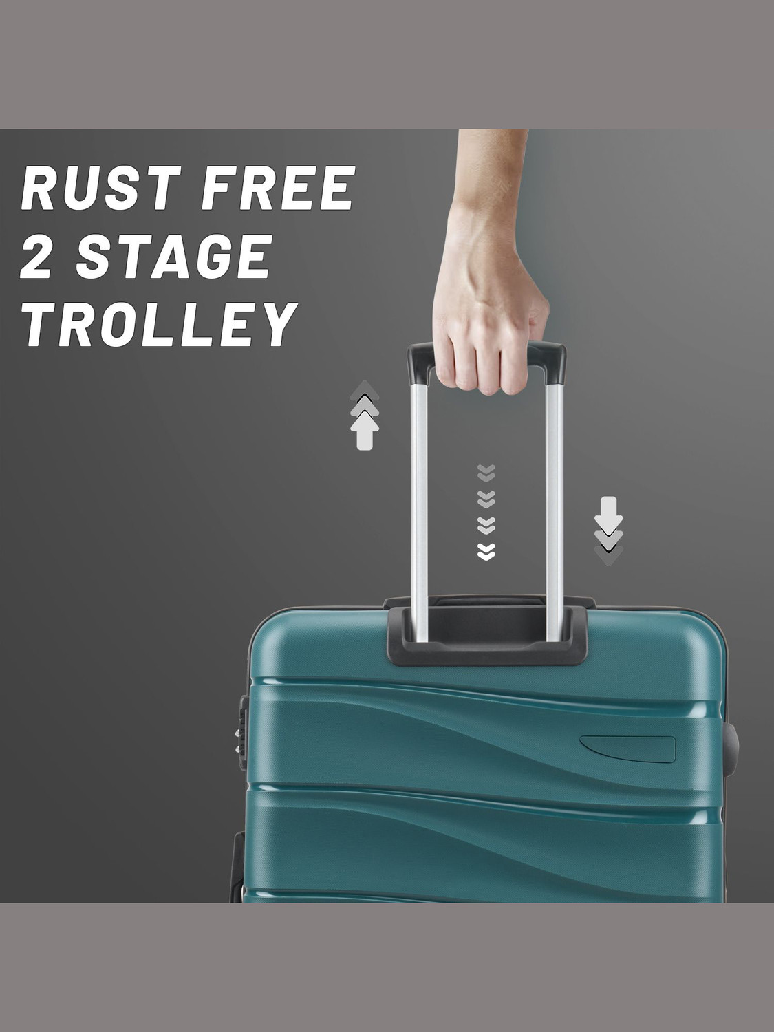Image of ARISTOCRAT Olympus 75 - Hardbody Trolley Bag Check-in Suitcase 8 Wheels - 30 Inch