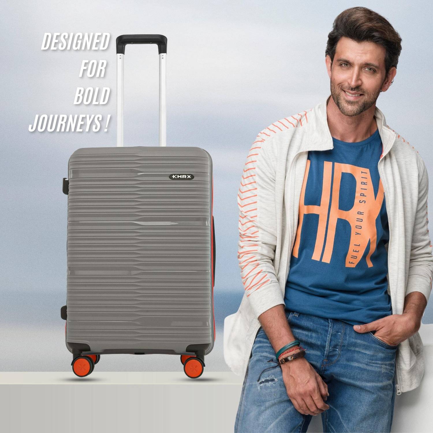 HRX by Hrithik Roshan Zanzibar 2 (Small 58cm | Medium 66cm) Cabin