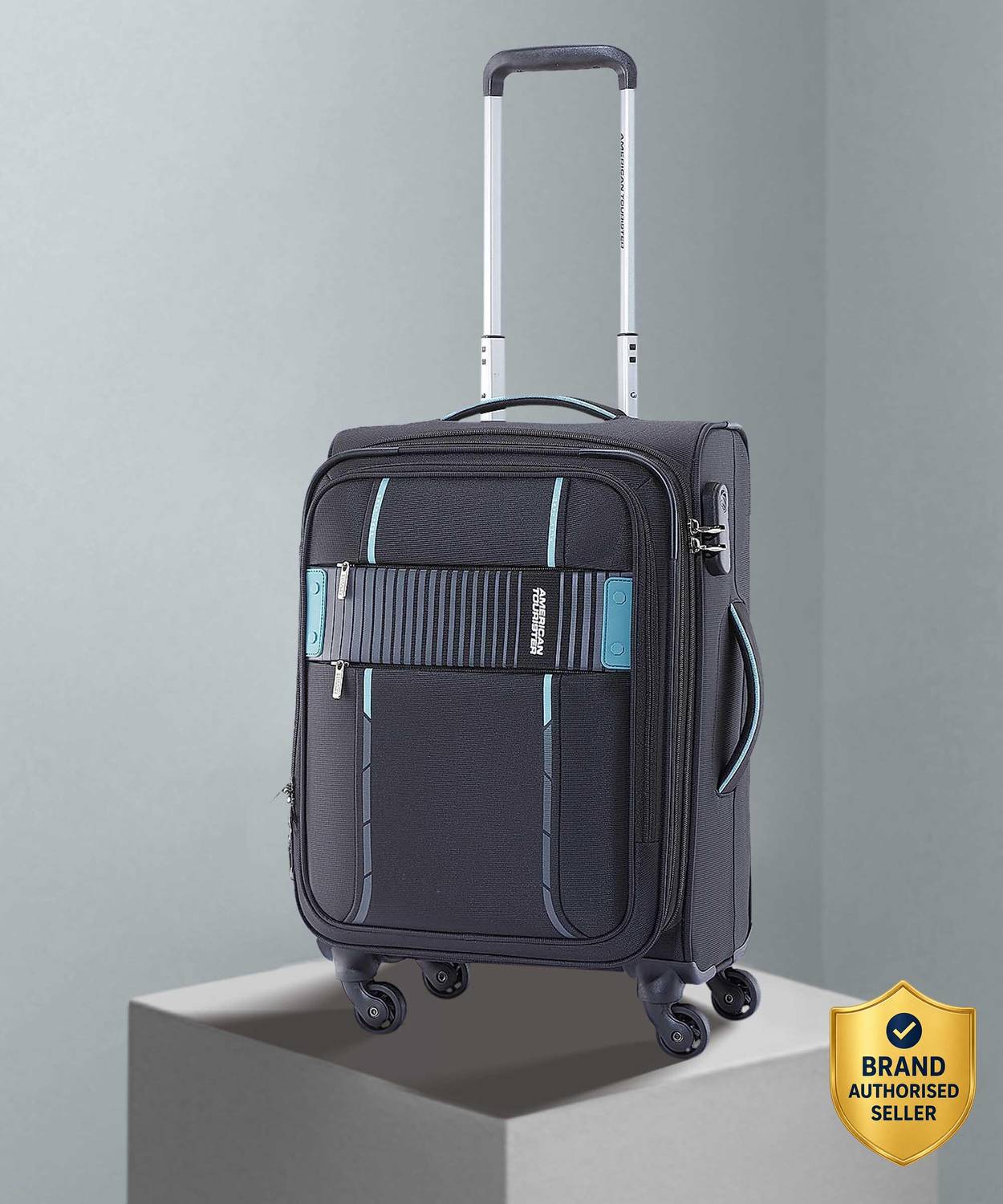 AMERICAN TOURISTER CRUX 59 ( SMALL SIZE ) Expandable  Cabin Suitcase 4 Wheels - 20 inch