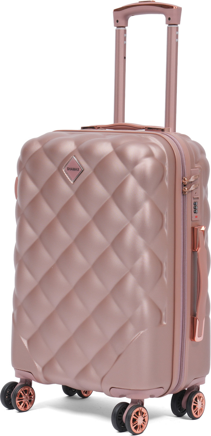 Image of Shamax Large Trolley Luggage Bag Hard Case ABS, 360º Wheeling Suitcase For Travel Expandable Check-in Suitcase 8 Wheels - 28 inch