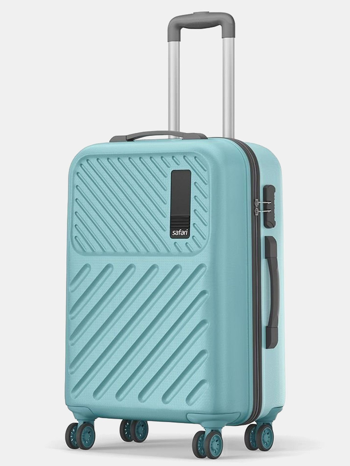 Image of SAFARI Medium Check-in Suitcase (66 cm) 8 Wheels - ZODIAC 66 - Teal
