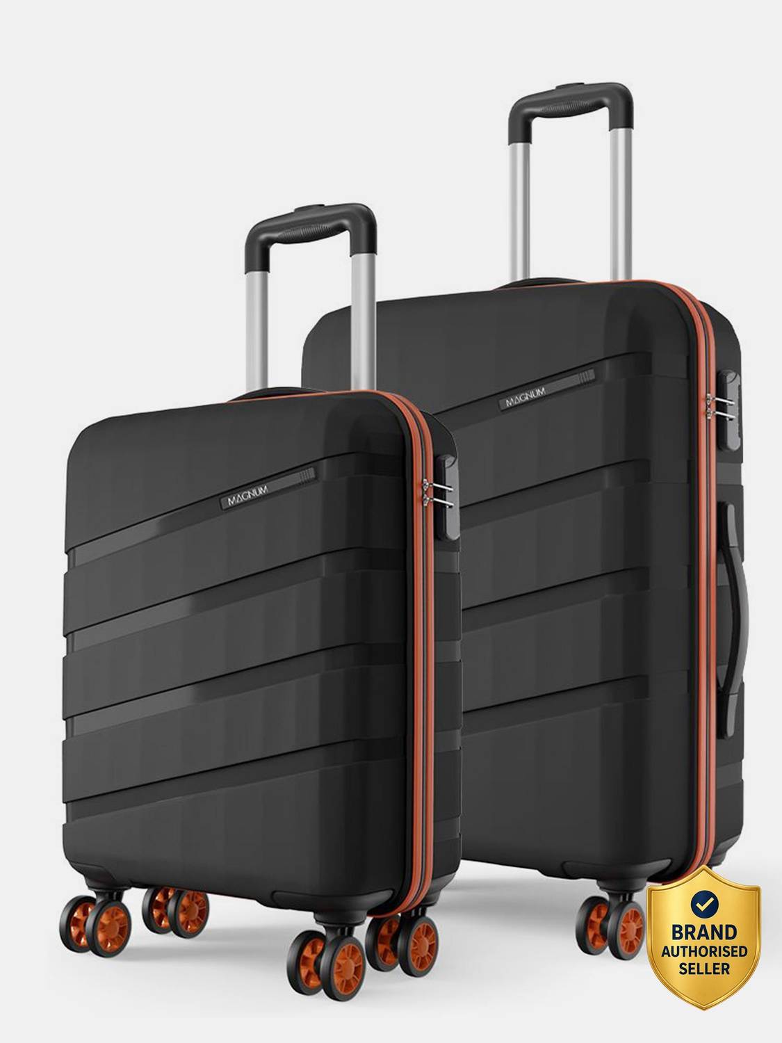 Safari Magnum Evolix 2P set 4W Cabin & Check-in Set 4 Wheels - 26 Inches