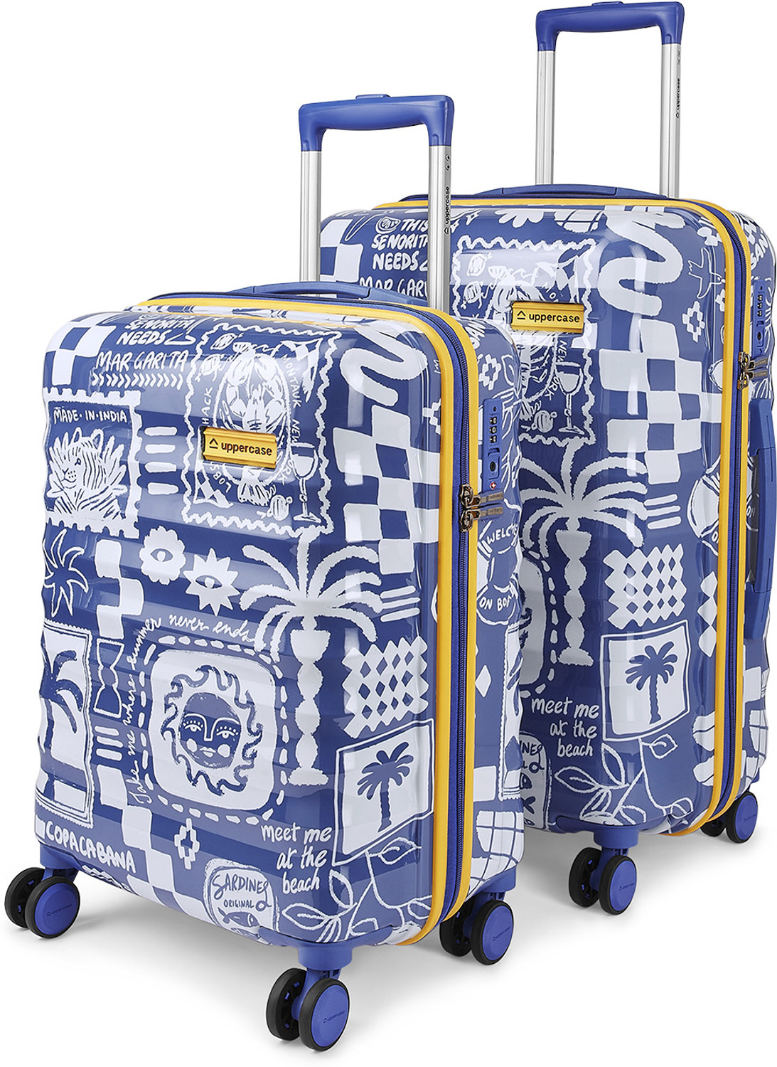 Image of Uppercase Holidaze Check-in Suitcase 8 Wheels - 22 inch