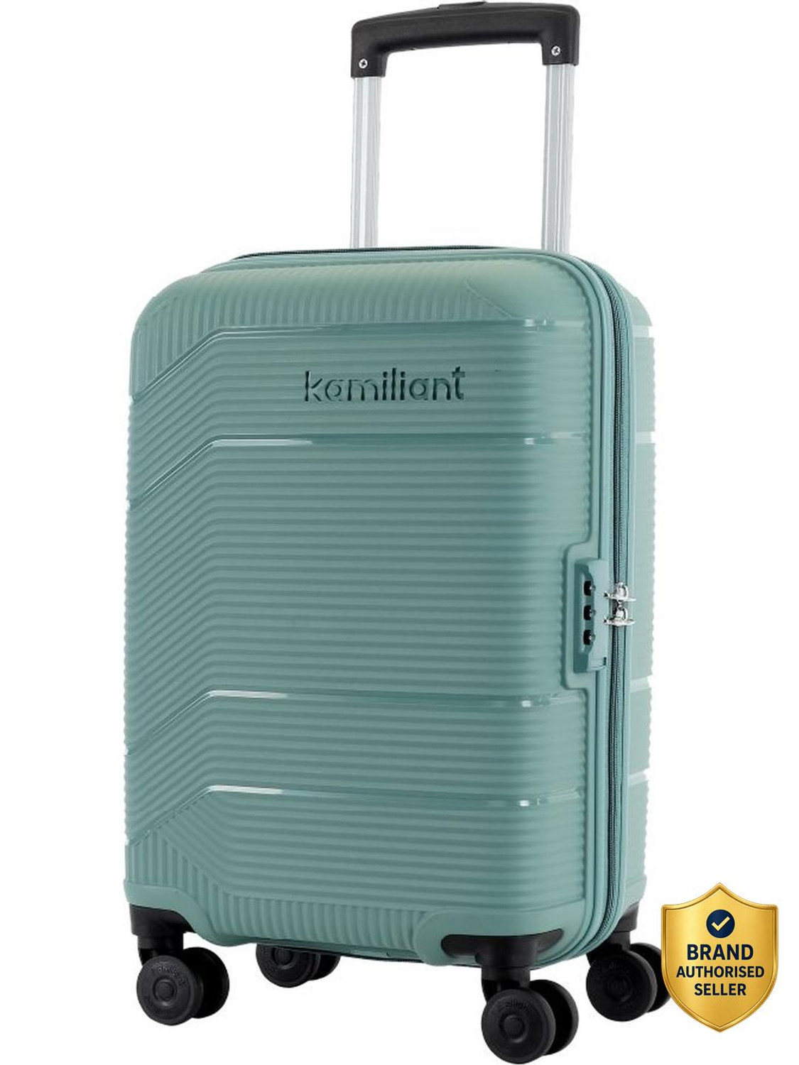 Image of KAMILIANT by American Tourister ARMOR Cabin Suitcase 8 Wheels - 21 inches