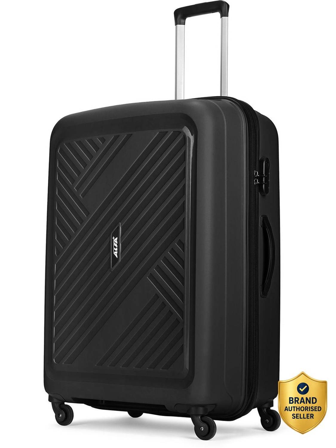 ALFA by VIP Rhino - 75 Hardbody Trolley Bag Check-in Suitcase 4 Wheels - 30 Inch