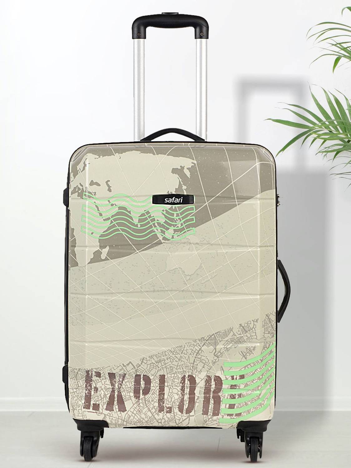 SAFARI Medium Check-in Suitcase (66 cm) 4 Wheels - EXPLORE 65 - M