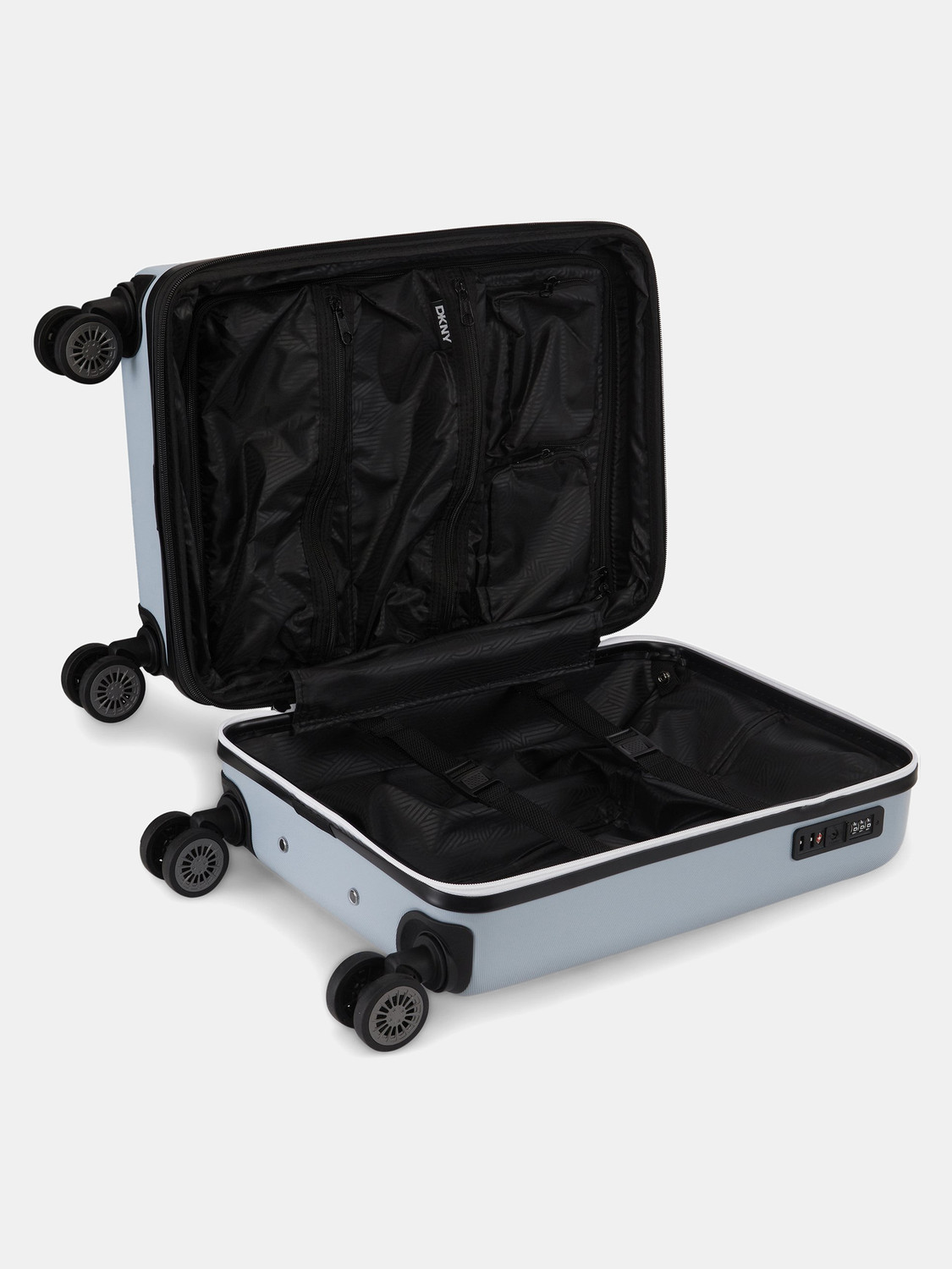 Image of DKNY Small Cabin Suitcase (54 cm) 8 Wheels - SOHO - Blue