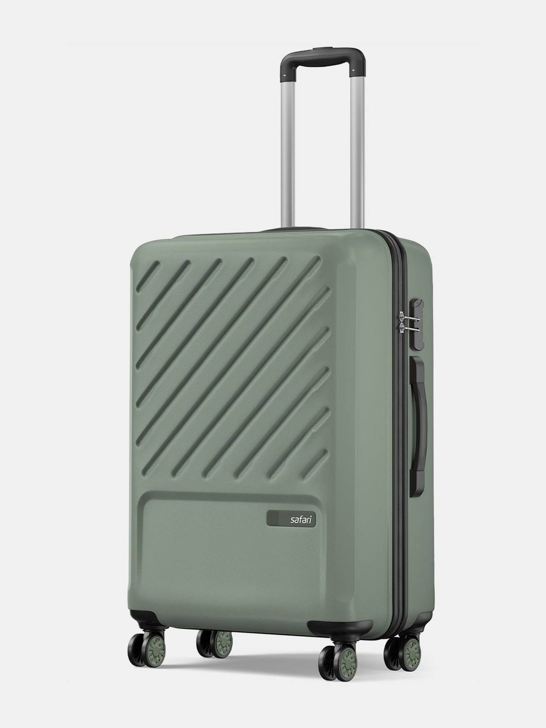WILDDONKEY☆グリーン SAFARI Symphony Check-in Suitcase 8 Wheels - 26 inch Thyme Green