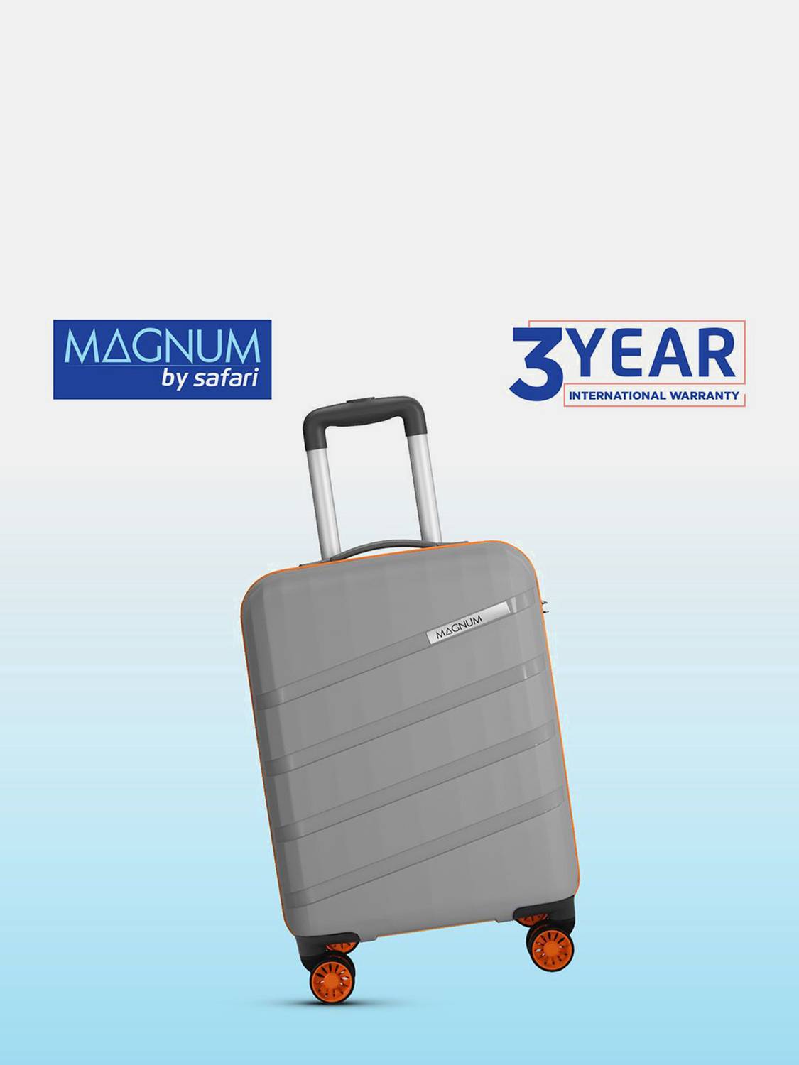 Safari Magnum Evolix 55 Cabin Suitcase 8 Wheels - 22 Inch - Image 3