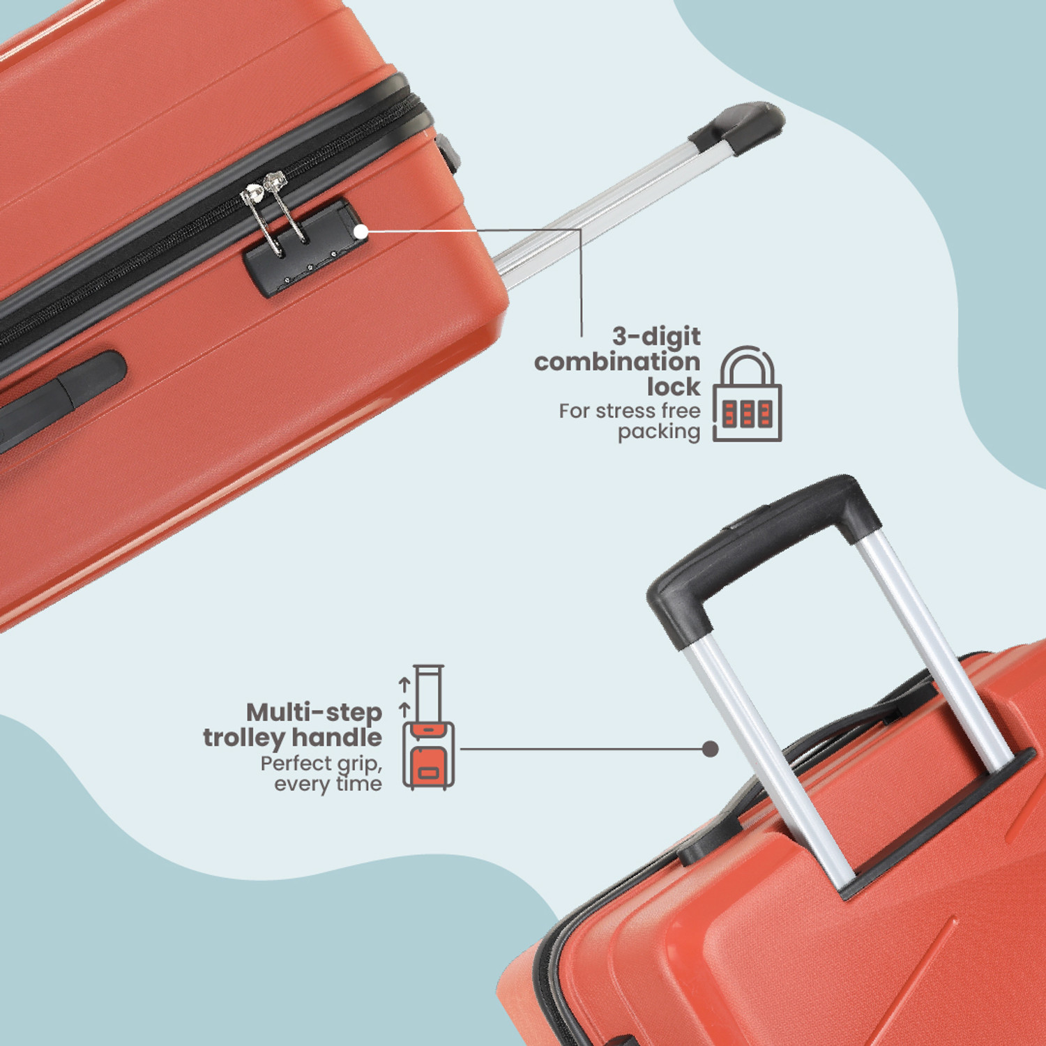 Image of KAMILIANT HK3 (2) 12 014 Cabin & Check-in Set 8 Wheels - 26 inch