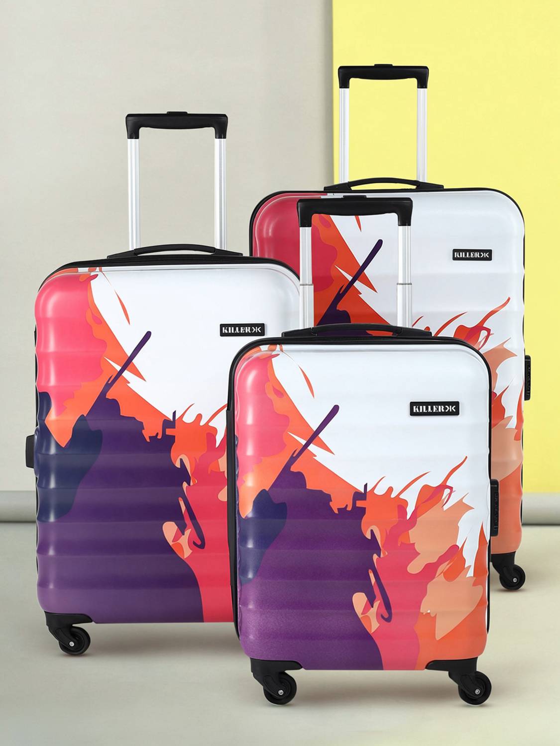 KILLER Combo set Cabin & Check-in Set 4 Wheels - 30 Inch