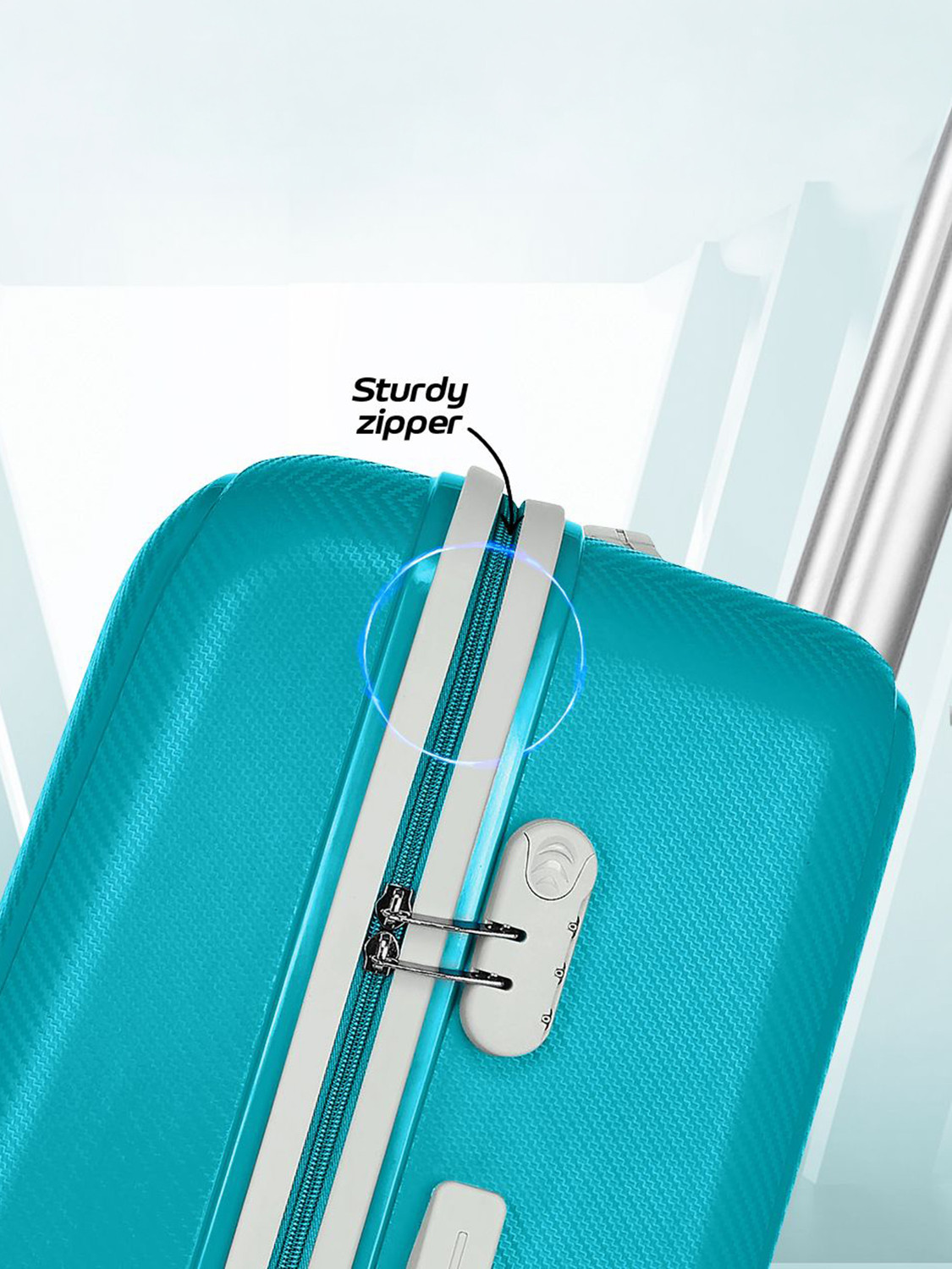 Image of ARISTOCRAT of 2 (Small 55cm| Medium 65cm) - Trolley Bag Cabin & Check-in Set 4 Wheels - 27 inch