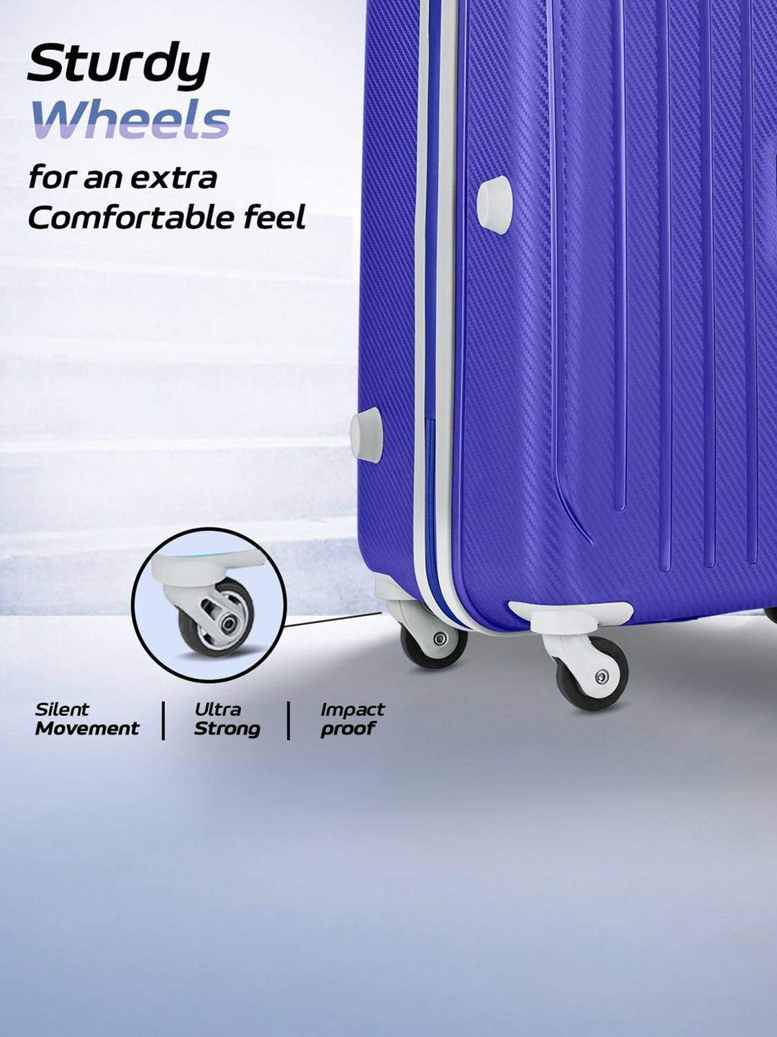 Image of ARISTOCRAT Photon 3 (Small 55cm | Medium 64cm | Large 75cm) - Trolley Bag Cabin & Check-in Set 4 Wheels - 30 Inch