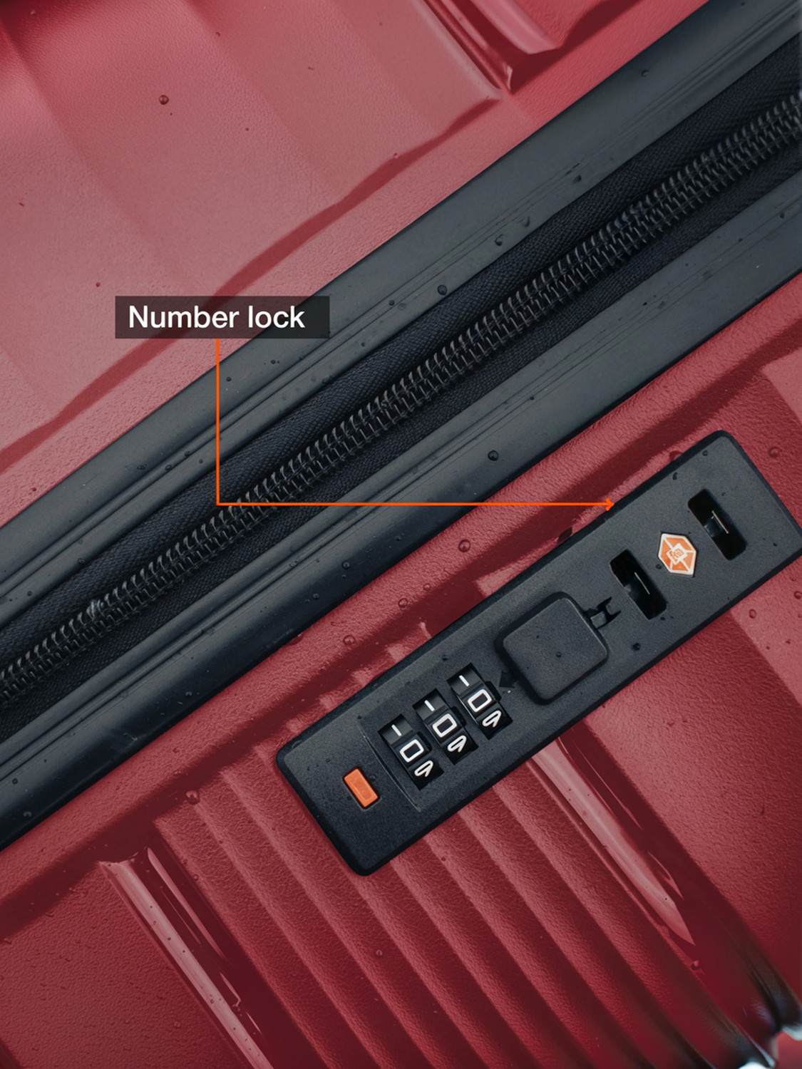 Image of NASHER MILES Mumbai Hard-Sided Polypropylene Shell 20 inch Trolley Bag for Travel Cabin Suitcase 8 Wheels - 20 inch
