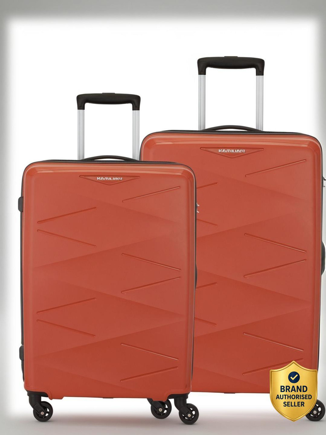 Image of Kamiliant by American Tourister (Small 55 Cm | Medium 68 Cm)Combination Lock-Triprism Cabin & Check-in Set 4 Wheels - 30 inches