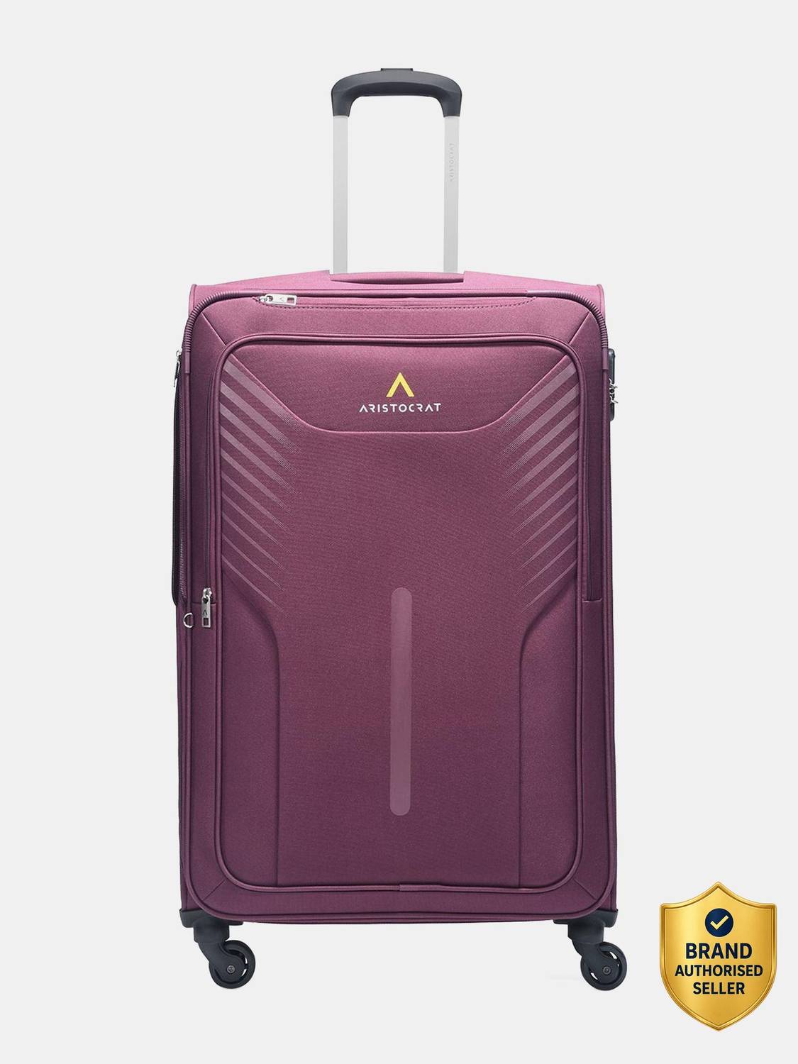 ARISTOCRAT SKYWAY 4W STR 79 (E) MRN Expandable  Check-in Suitcase 4 Wheels - 32 inch