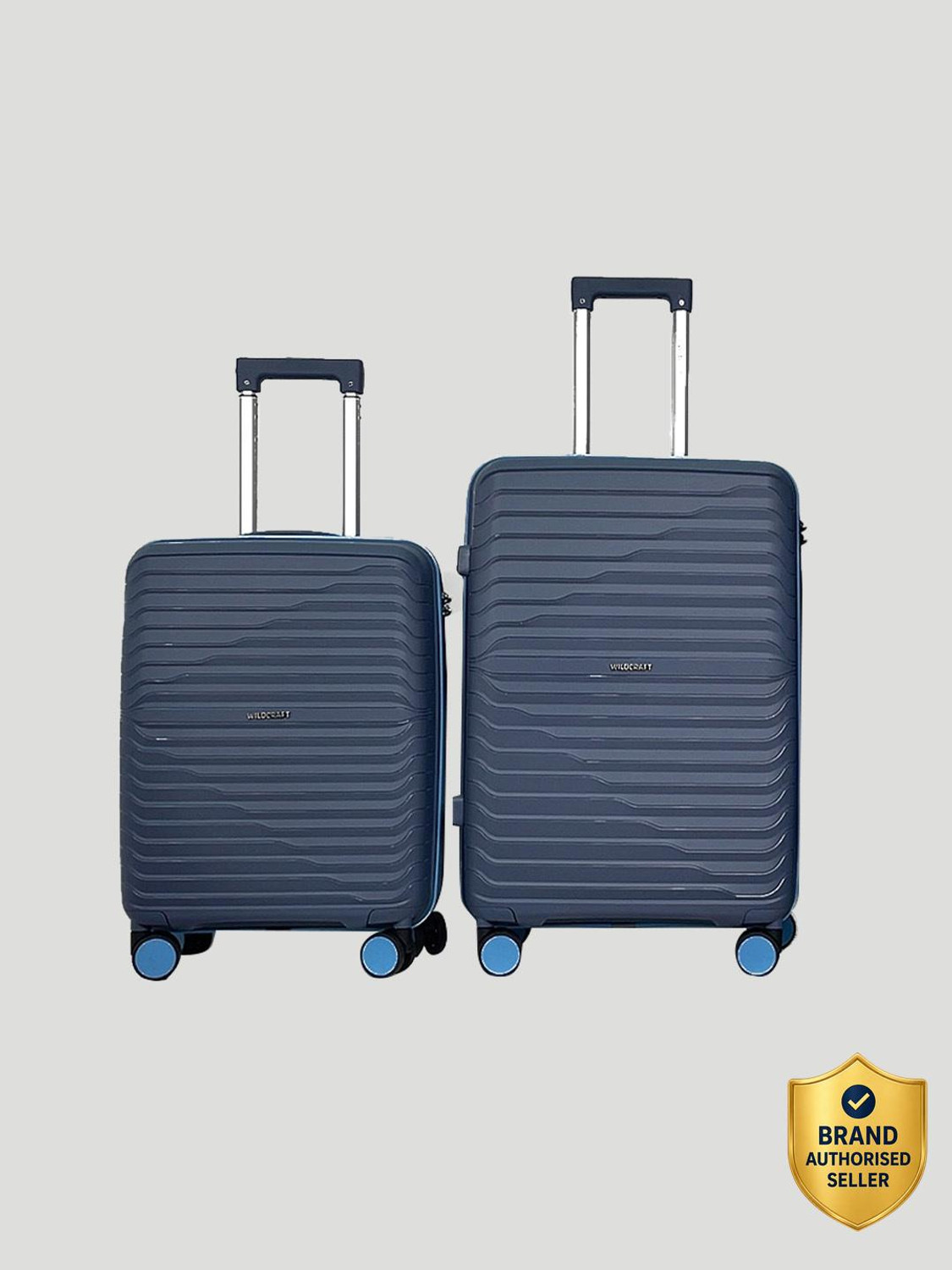 Image of Wildcraft Argus : Set of 2 (Small 56.2cm | Medium 68.2cm) Cabin & Check-in Set 8 Wheels - 10 Inch