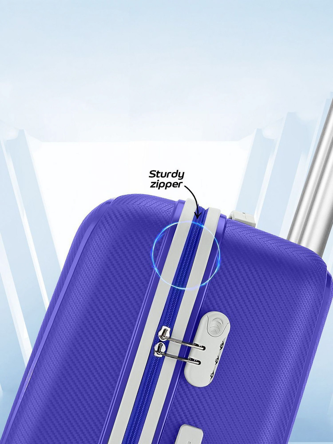 Image of ARISTOCRAT Photon 3 (Small 55cm | Medium 64cm | Large 75cm) - Trolley Bag Cabin & Check-in Set 4 Wheels - 30 Inch