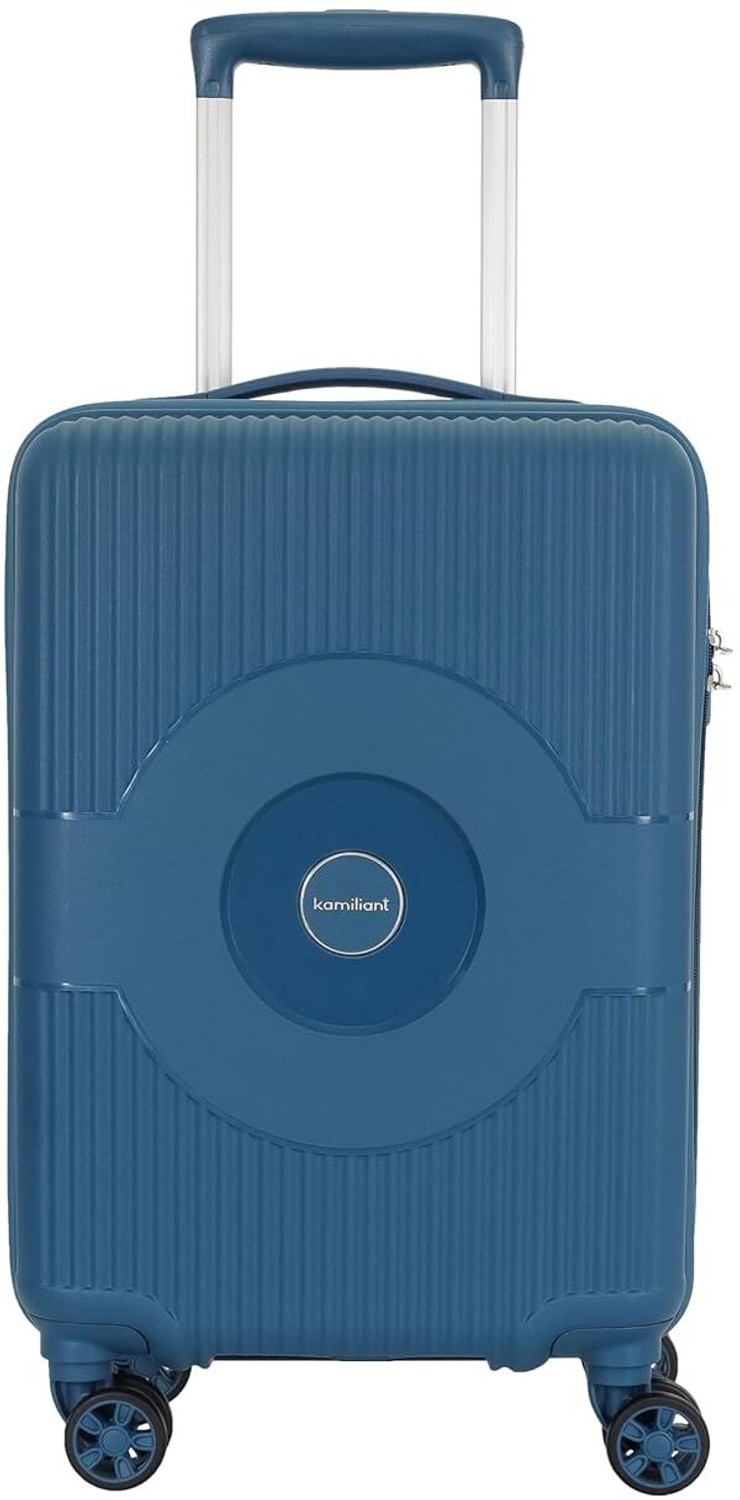 Image of KAMILIANT Suitcase trolley bag with 8 wheeler,number lock & 3 yrs international warranty Cabin Suitcase 8 Wheels - 22 inch