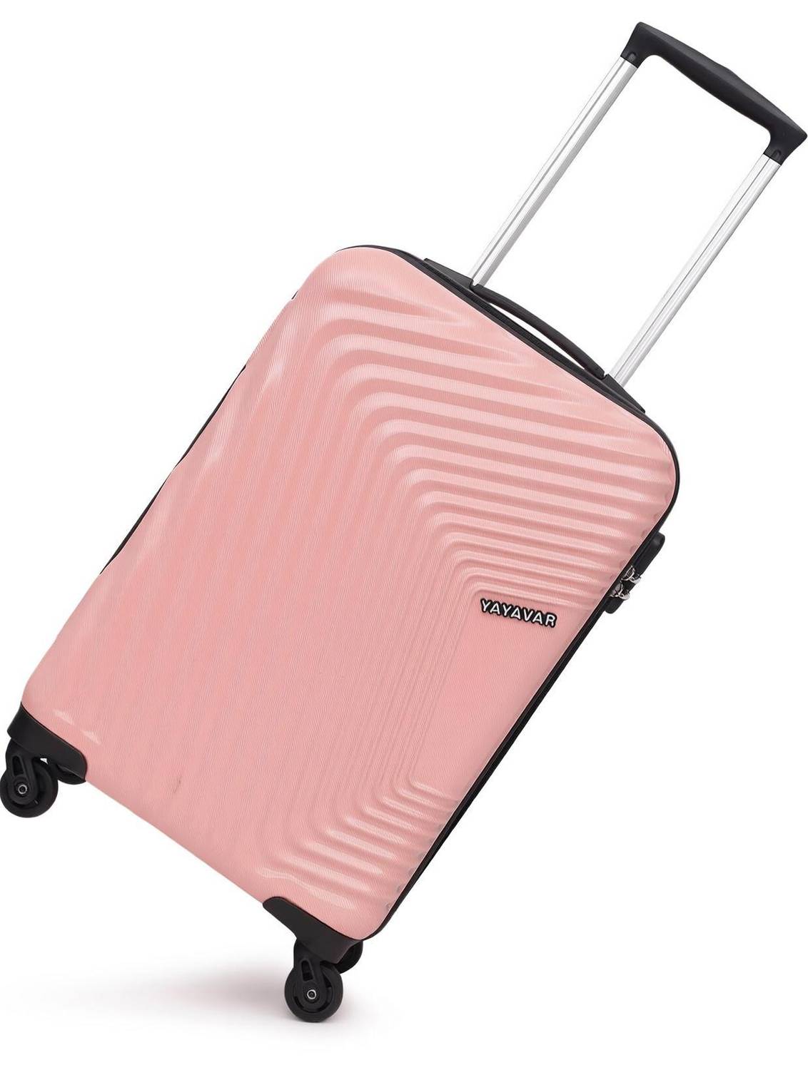 YAYAVAR Monaco Scratchproof 360Degree Rotating Latest Design Trolley Bag Cabin Suitcase 4 Wheels - 22 Inch