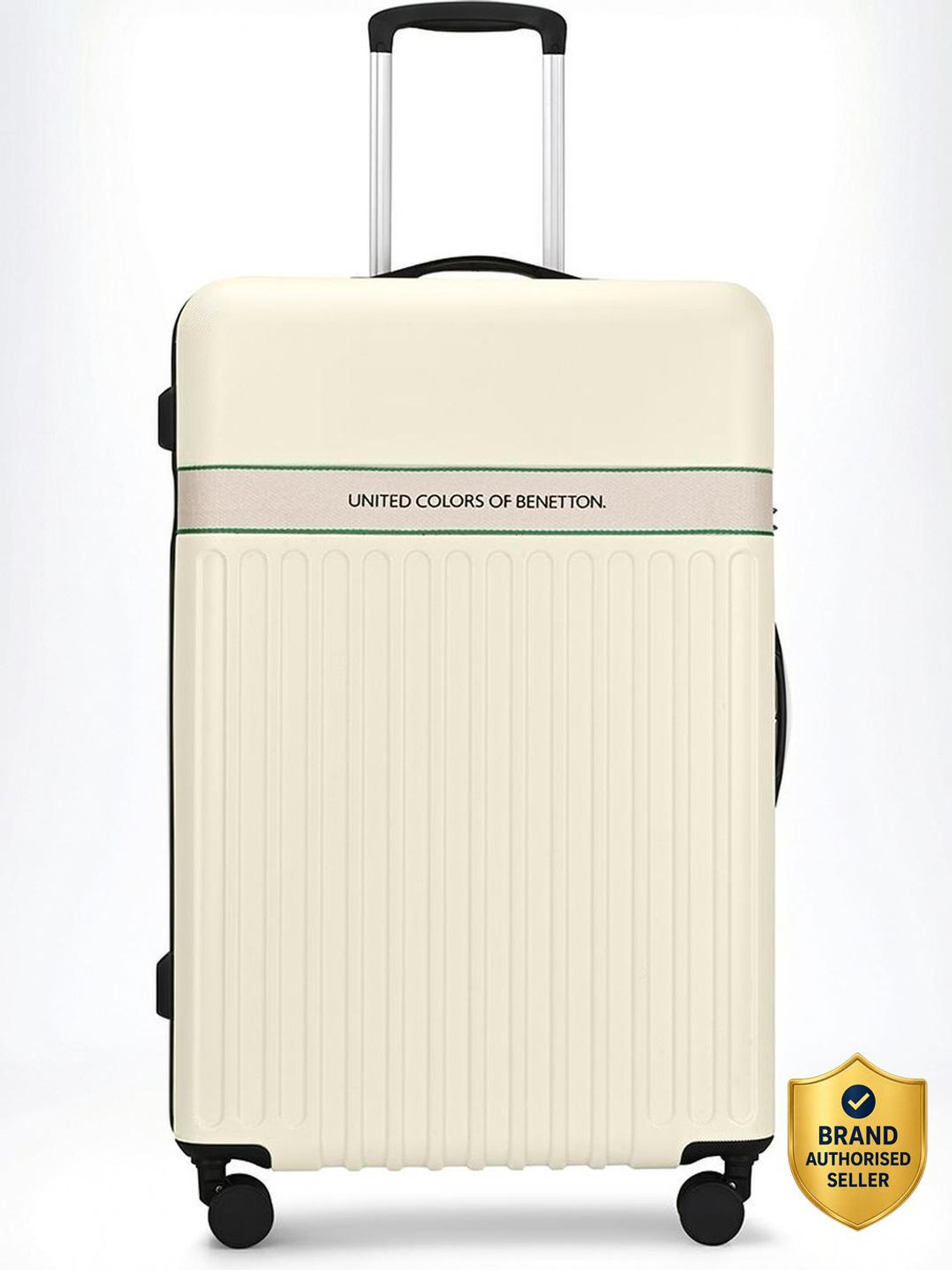 Image of United Colors of Benetton Ionic Check-in Suitcase 8 Wheels - 30 Inch