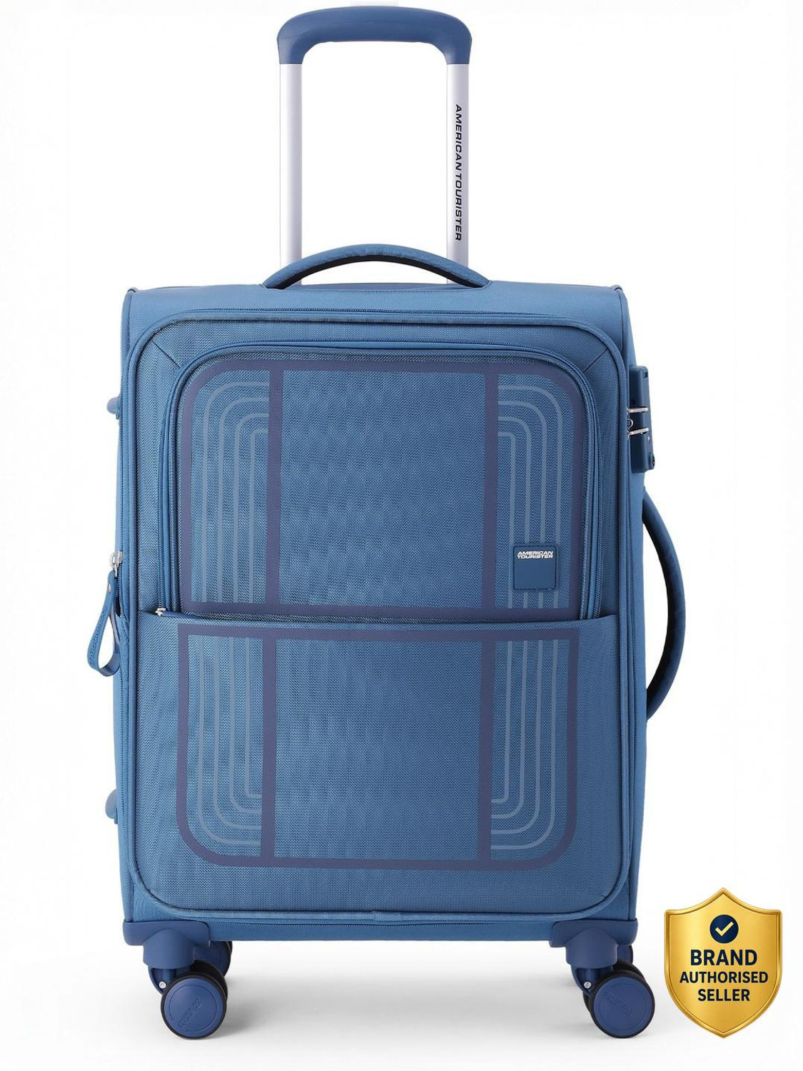 Image of AMERICAN TOURISTER BERN Expandable Cabin Suitcase 8 Wheels - 24 inch