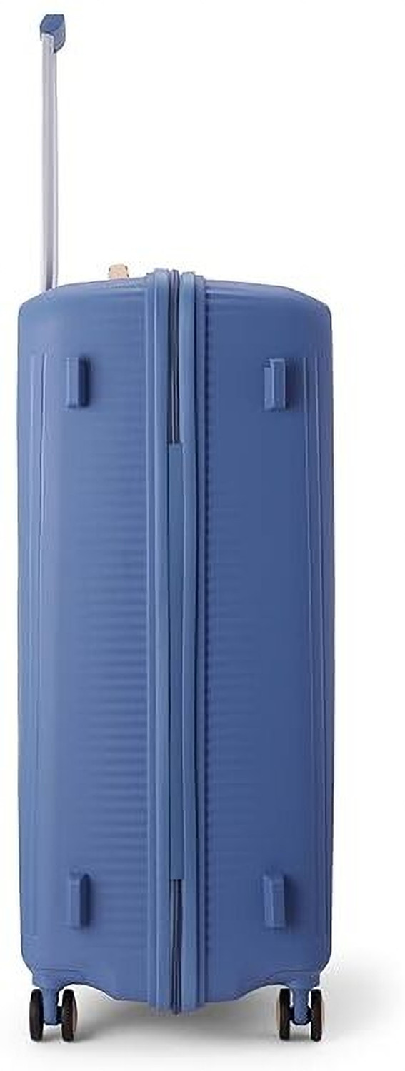 Image of AMERICAN TOURISTER Printed hard Suitcase trolley bag with 8 wheel,TSA lock & 3 yrs warranty Cabin Suitcase 8 Wheels - 22 inch