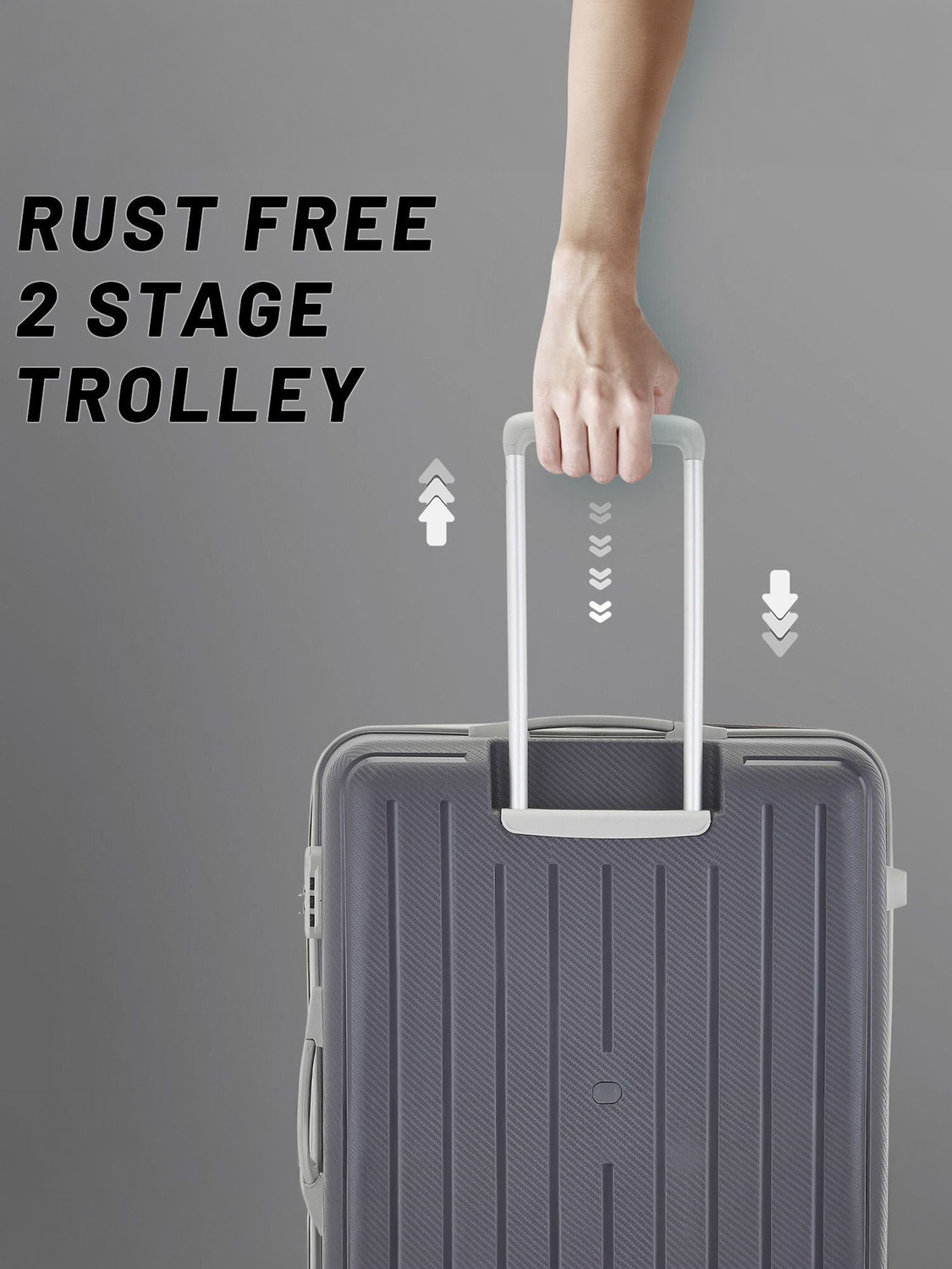 Image of ARISTOCRAT 65 - Hardbody Trolley Bag Check-in Suitcase 4 Wheels - 26 inch