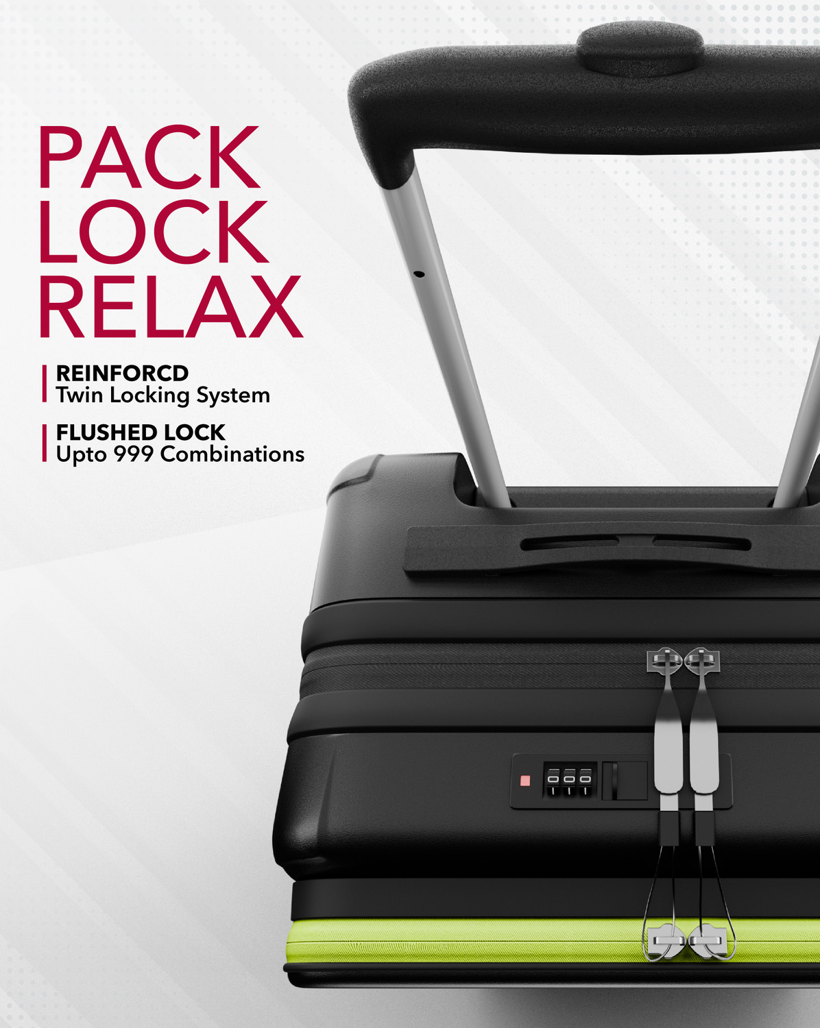 Image of ALFA by VIP Deep Space Hard Side Laptop Compartment Trolley with Combination Lock Cabin Suitcase 8 Wheels - 22 Inch