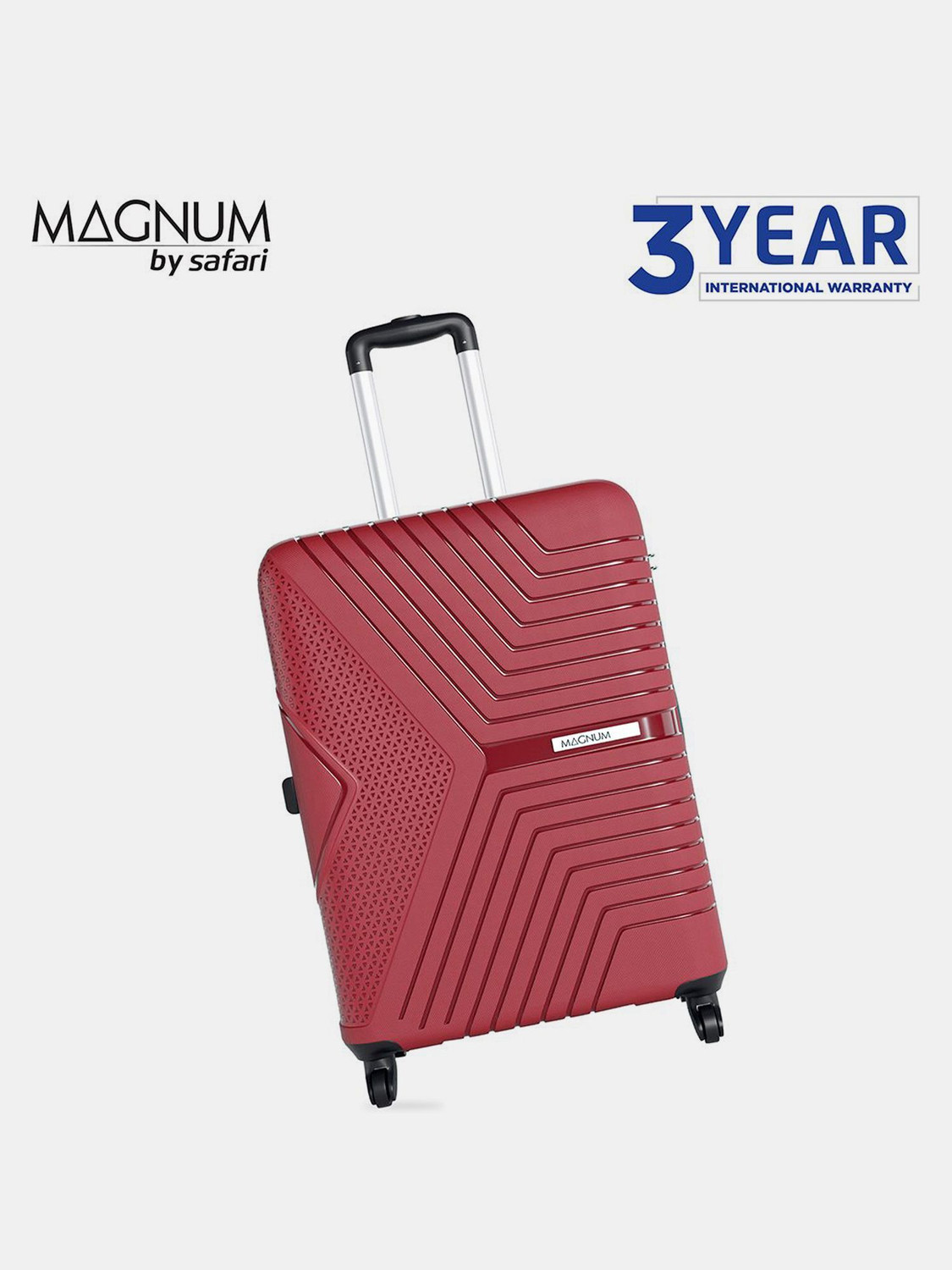 Image of Safari Magnum Zeno 66 Check-in Suitcase 4 Wheels - 26 Inches