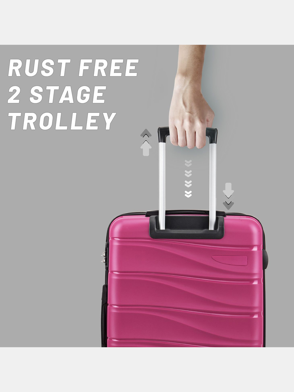 Image of ARISTOCRAT Olympus 65 - Hardbody Trolley Bag Check-in Suitcase 8 Wheels - 26 Inch