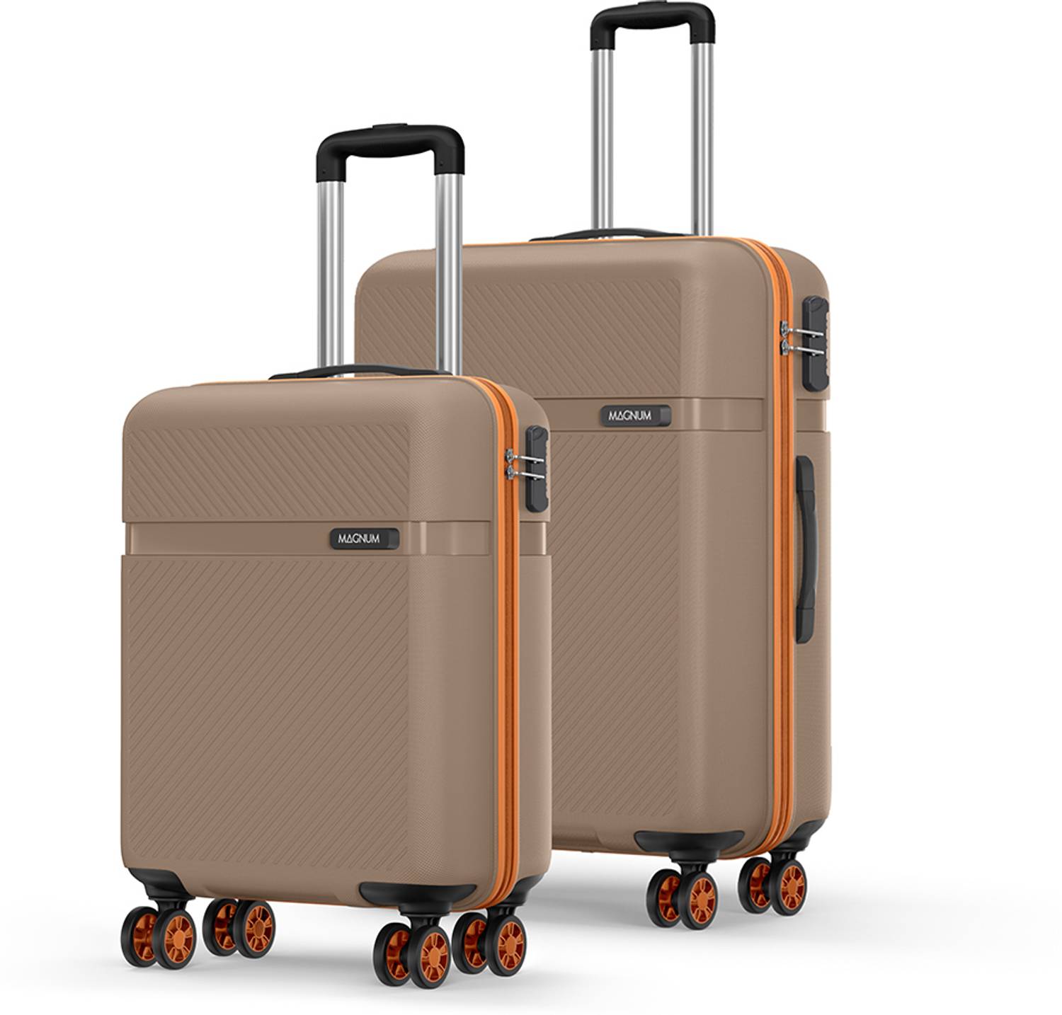 Magnum by Safari Hard Body Set of 2 Luggage 8 Wheels - Fury 55/66