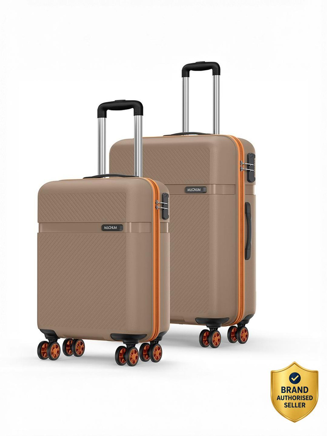 Image of Safari Fury 55 /66 4W Fossil Cabin & Check-in Set 8 Wheels - 26 Inches