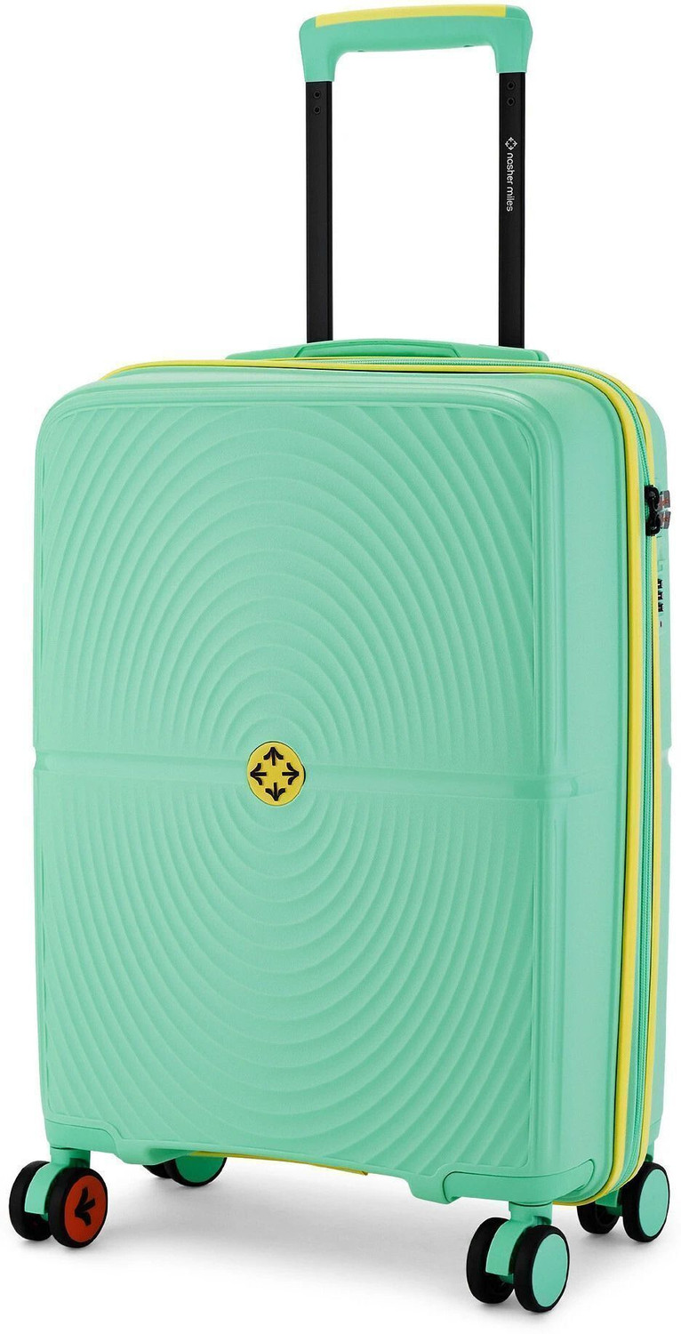 Image of NASHER MILES Bali Polypropylene 20 Inch Carry On Trolley Bag Lightweight Durable for Travel Cabin Suitcase 8 Wheels - 20 inch