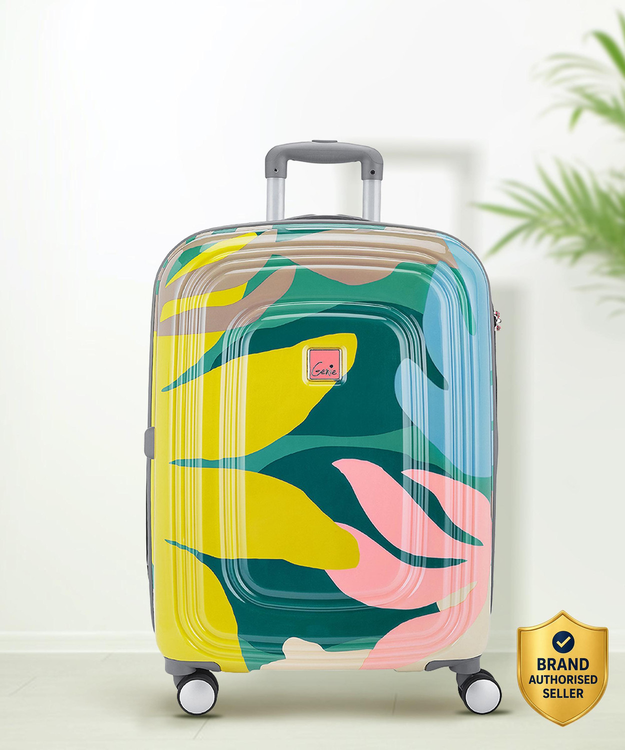Image of Genie Large Check-in Suitcase (79 cm) 8 Wheels - FLORENTINE 79 - Multicolor