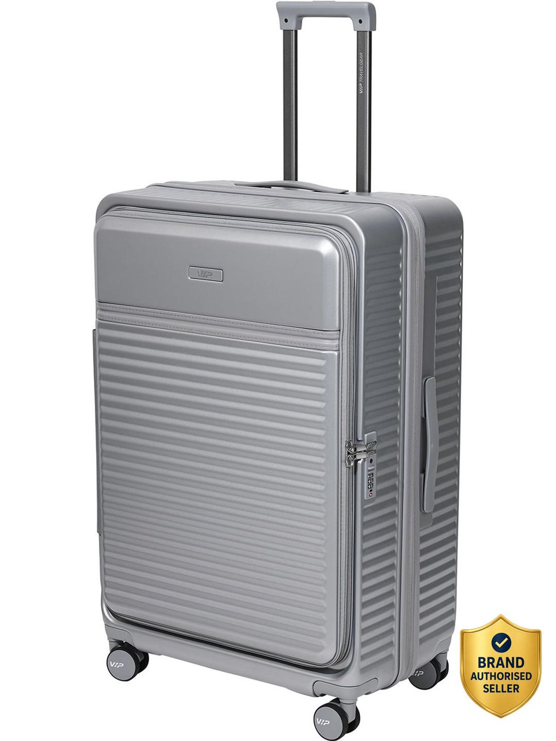 Image of VIP FLEX9010 Expandable Check-in Hard Luggage with 15.6 inch Laptop Compatible Expandable Check-in Suitcase 8 Wheels - 31 Inch