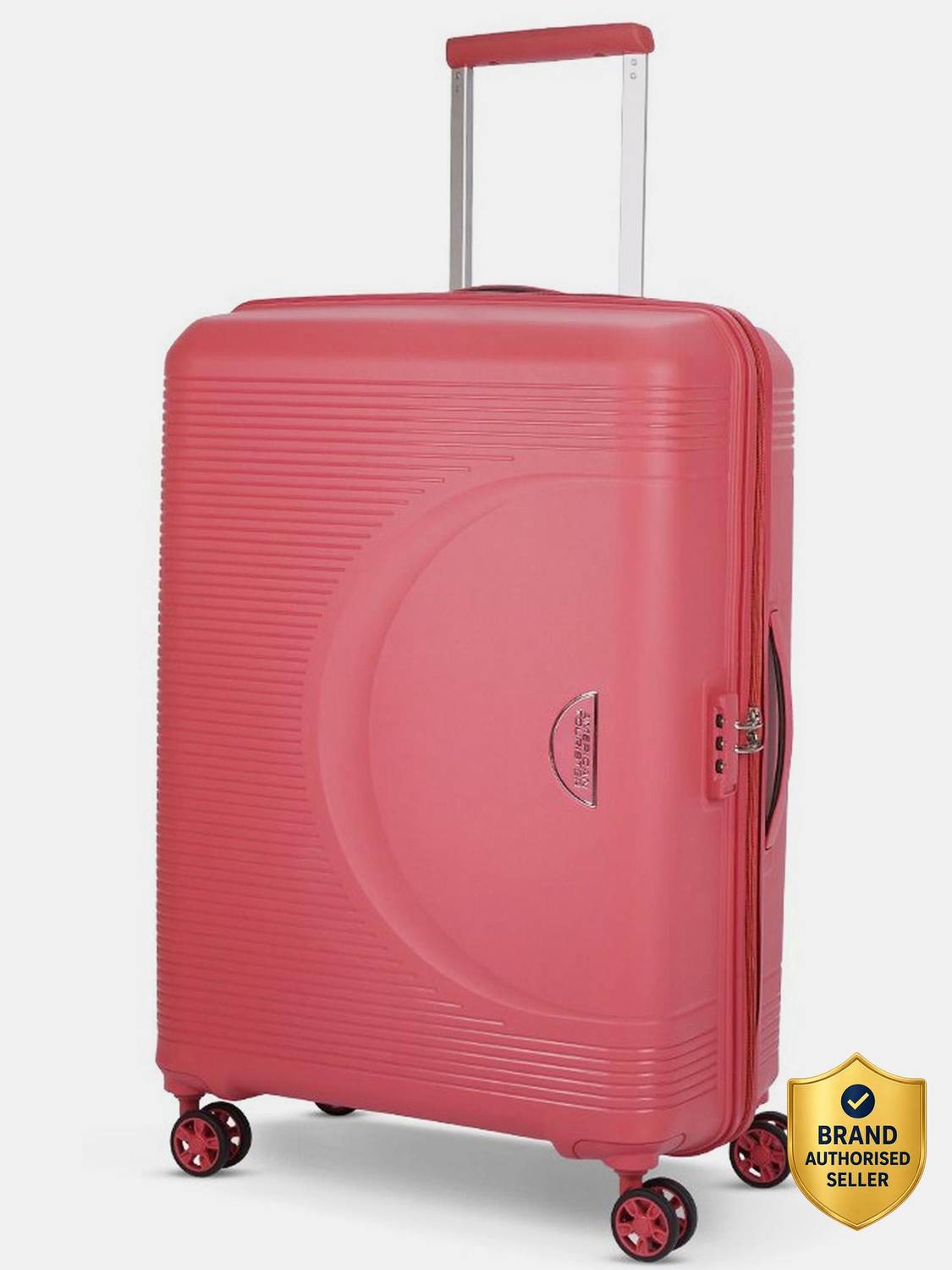 AMERICAN TOURISTER Combination Lock-Hemis Check-in Suitcase 8 Wheels - 26 inch