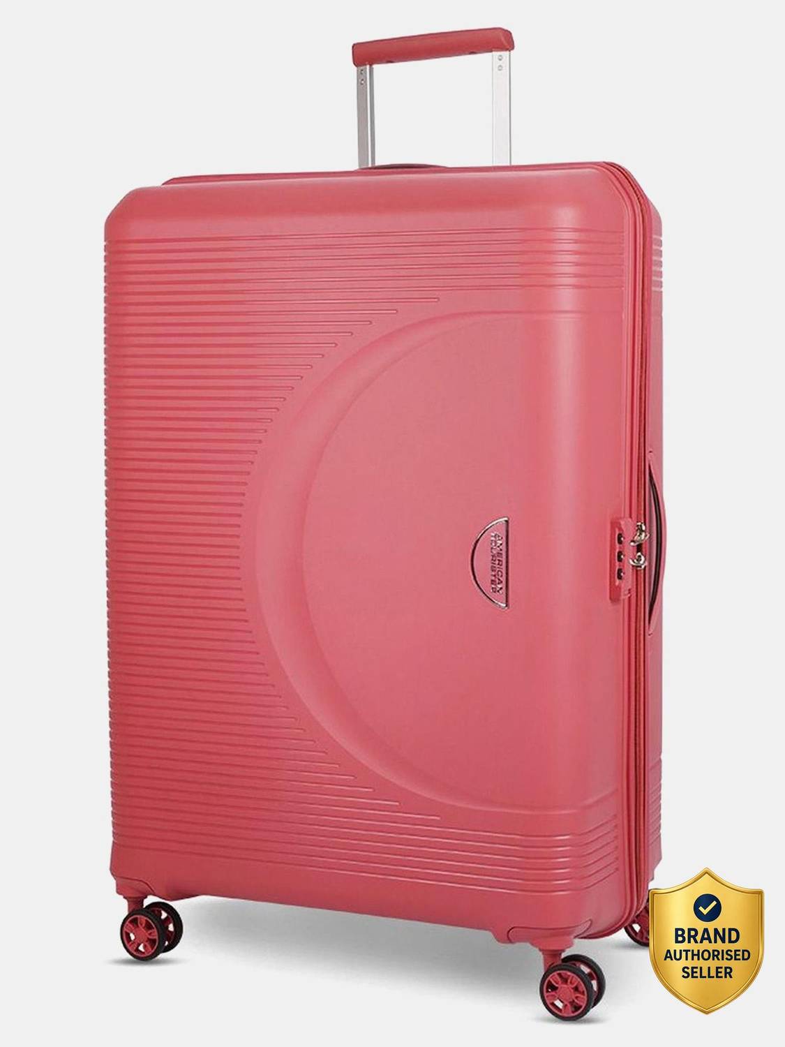 AMERICAN TOURISTER Combination Lock-Hemis Check-in Suitcase 8 Wheels - 30 inch