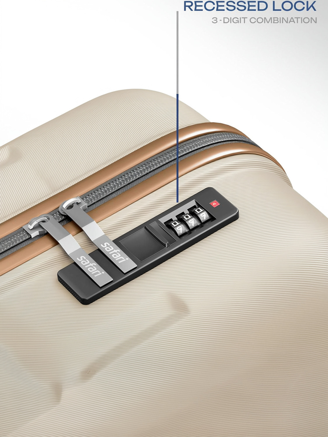 Image of SAFARI KEPLAR 4W Cabin Suitcase 8 Wheels - 22 inch