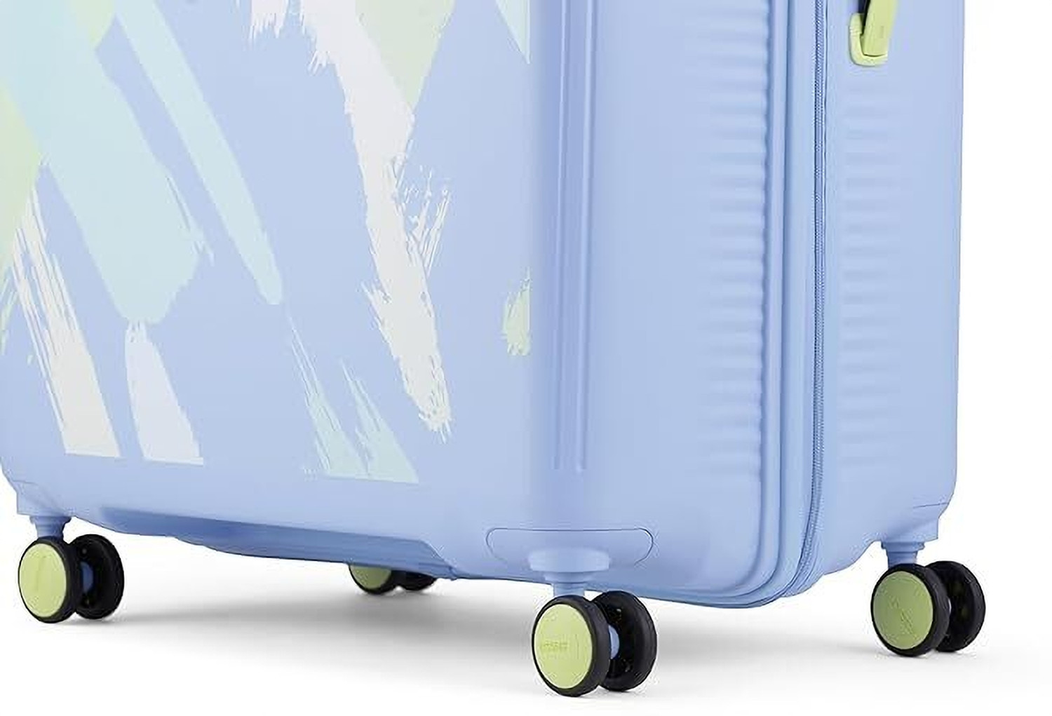 Image of AMERICAN TOURISTER Printed hard Suitcase trolley bag with 8 wheel,TSA lock & 3 yrs warranty Check-in Suitcase 8 Wheels - 27 inch
