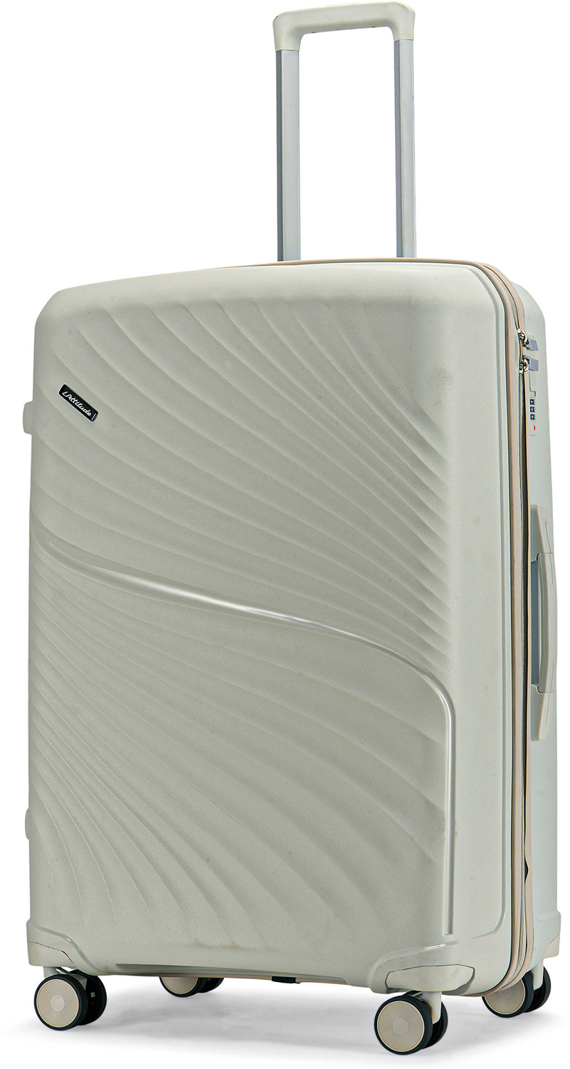 Image of LATTITUDE by Provogue MERIDIAN 75 8W GHOST GREY /LIMESTONE GREY Check-in Suitcase 8 Wheels - 28 inch