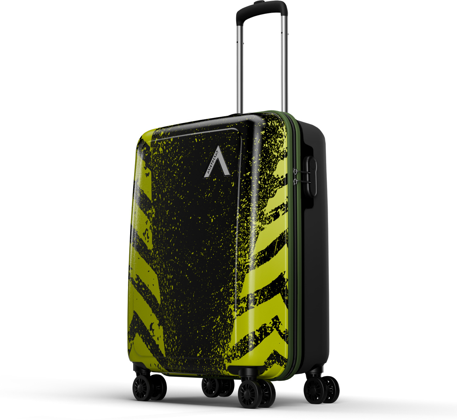 Image of ARISTOCRAT by VIP Crossway Polycarbonate | Trolley Bag With Combination Lock Cabin Suitcase 8 Wheels - 21 Inch