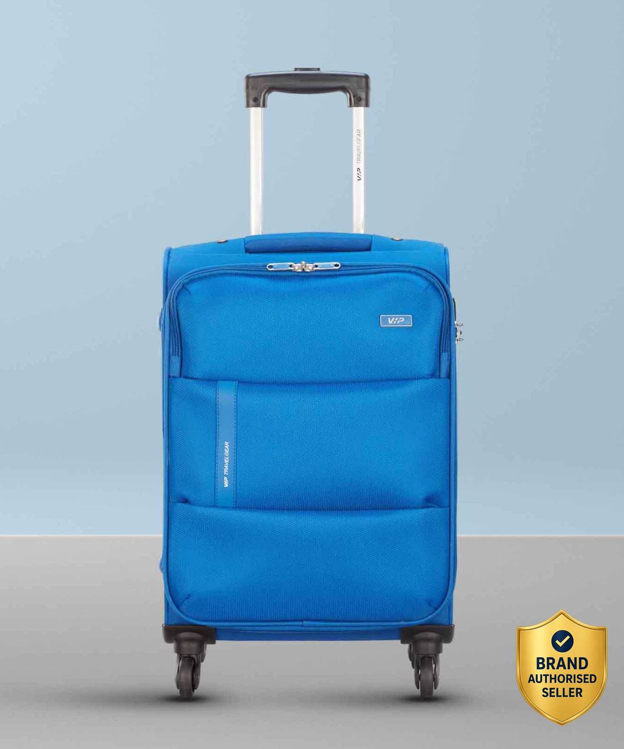 VIP Widget 58 - Softbody Trolley Bag Cabin Suitcase 4 Wheels - 22 inch