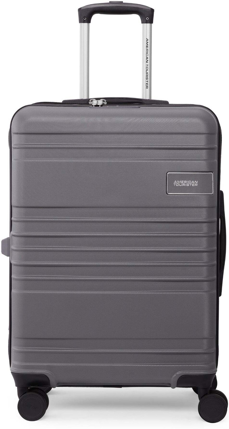 Image of AMERICAN TOURISTER Polycarbonate Suitcase trolley bag with scratch resistant,secure zipper,TSA lock Check-in Suitcase 8 Wheels - 30 inch